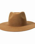 Rancher | Womens Fawn Wide Brim Felt Fedora Hat