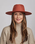 Rancher Vivid | Womens Colored Felt Fedora Hat