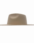 Rancher | Womens Sand Wide Brim Felt Fedora Hat