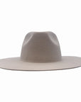 Rancher | Womens Silver Belly Wide Brim Felt Fedora Hat