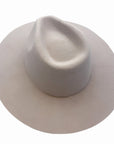 Rancher | Womens Silver Belly Wide Brim Felt Fedora Hat
