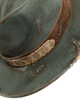 rattler grey fedora hat angled view