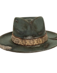 rattler grey fedora hat front view