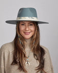 Resort | Womens Wide Brim Felt Fedora Hat