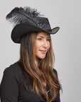 Reversible Ren | Womens Leather Festival Hat