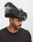 Reversible Ren | Mens Leather Festival Hat