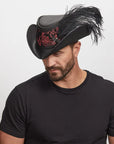 Reversible Ren | Mens Leather Festival Hat