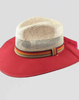 Roxy Red Sun Straw Hat Side View