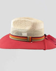 Roxy Red Sun Straw Hat Side View