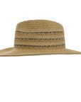 Sandy Natural Sun Straw Hat Side View