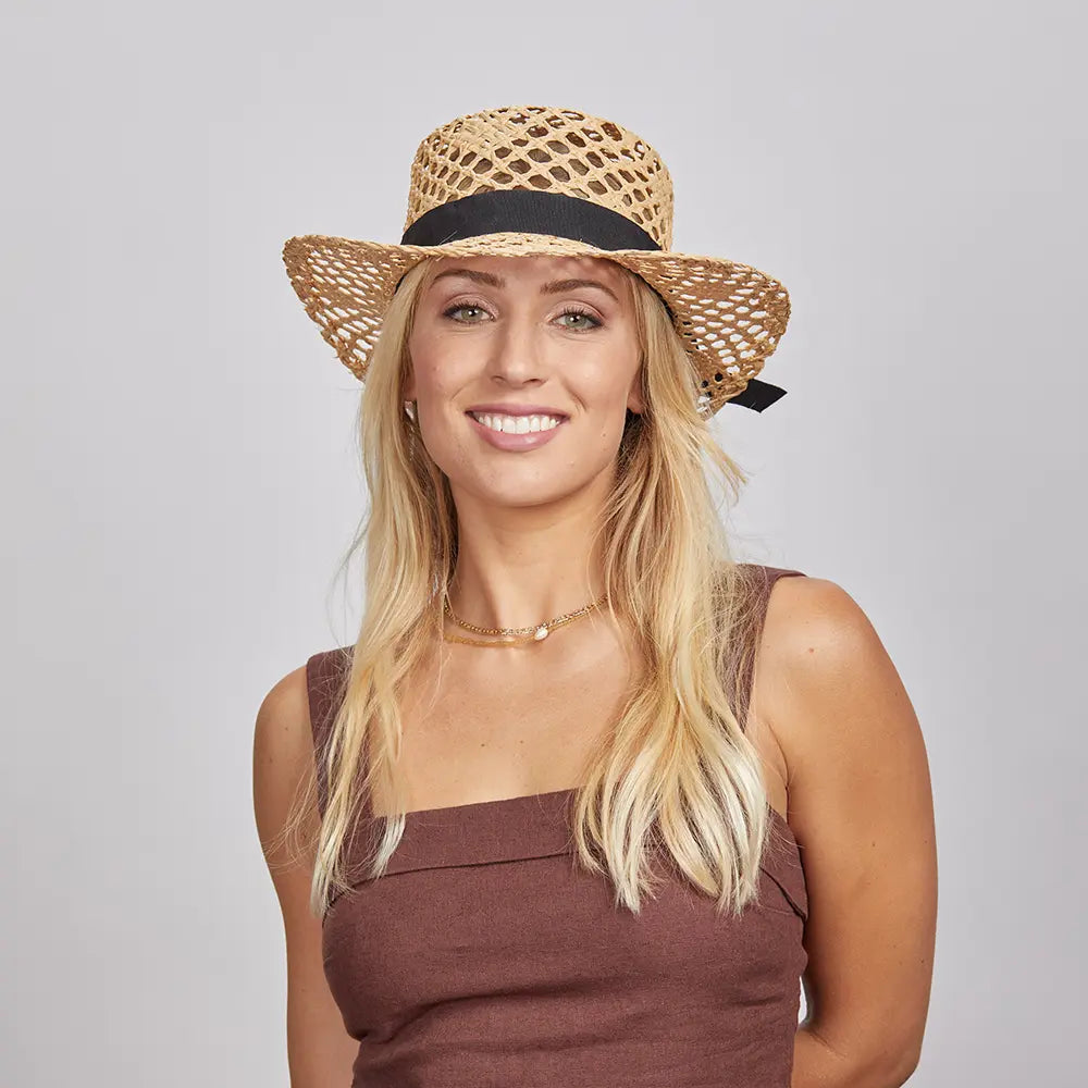 Saunter | Womens Fashion Straw Sun Hat