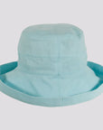 Sausalito | Womens Cotton Sun Bucket Hat with Upturn Brim