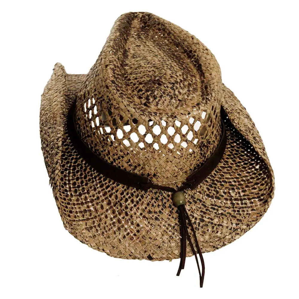 Sedona Straw Cowboy Hat Top View