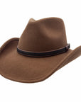 Showdown | Mens Crushable Wool Felt Western Outback Cowboy Hat