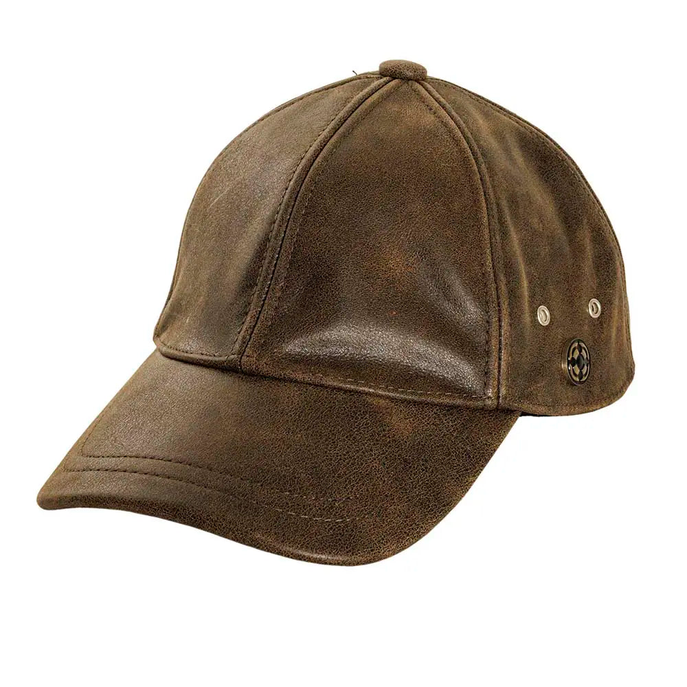 帽子 COIN PARKING DELIVERY eNrOll Leather CAP Sidecar | Mens Leather Cap – American Hat Makers