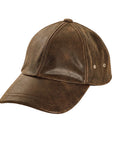 Sidecar | Womens Brown Leather Cap
