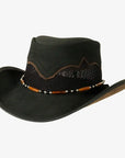 Sierra | Womens American Leather Cowgirl Hat