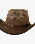 Sierra | Womens American Leather Cowgirl Hat