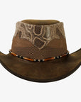 Sierra | Mens American Leather Cowboy Hat