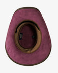 Sierra | Womens American Leather Cowgirl Hat