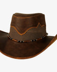 Sierra | Mens American Leather Cowboy Hat