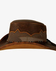 Sierra | Womens American Leather Cowgirl Hat