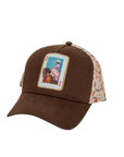 spirit brown cap snapback hat angled right view
