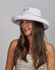 Sunny | Womens Wide Brim Cotton Sun Hat