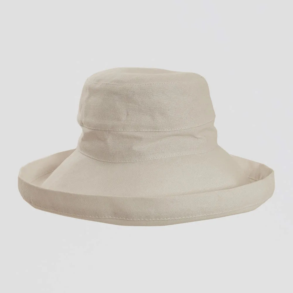 Sunny Womens Cotton Sun Bucket Hat by American Hat Makers