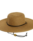 Trevi Toast Straw Sun Hat Full View