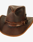 Trouble | Womens Genuine Leather Western Cowgirl Hat