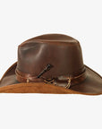 Trouble | Womens Genuine Leather Western Cowgirl Hat