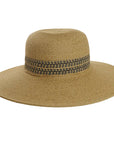 Victoria Womens Natural Sun Straw Hat