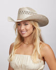 Waco | Womens Shantung Straw Cowgirl Hat