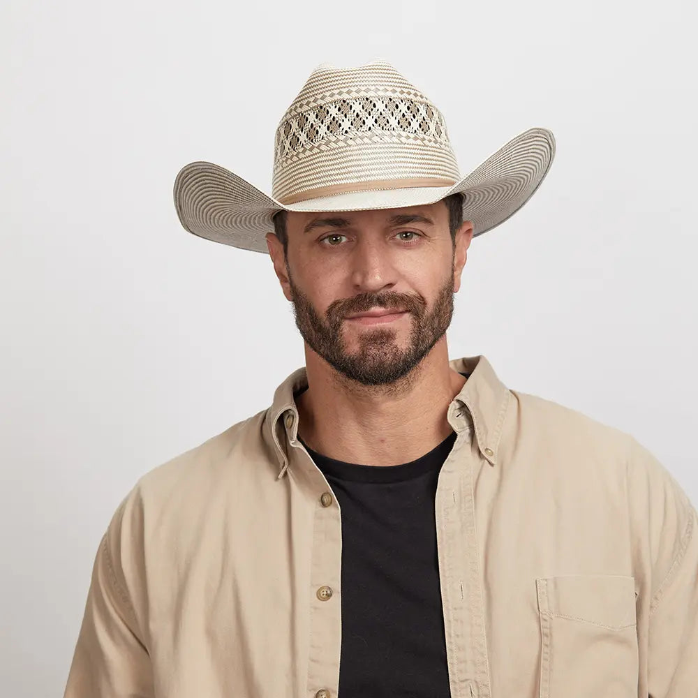 Waco | Mens Shantung Straw Cowboy Hat