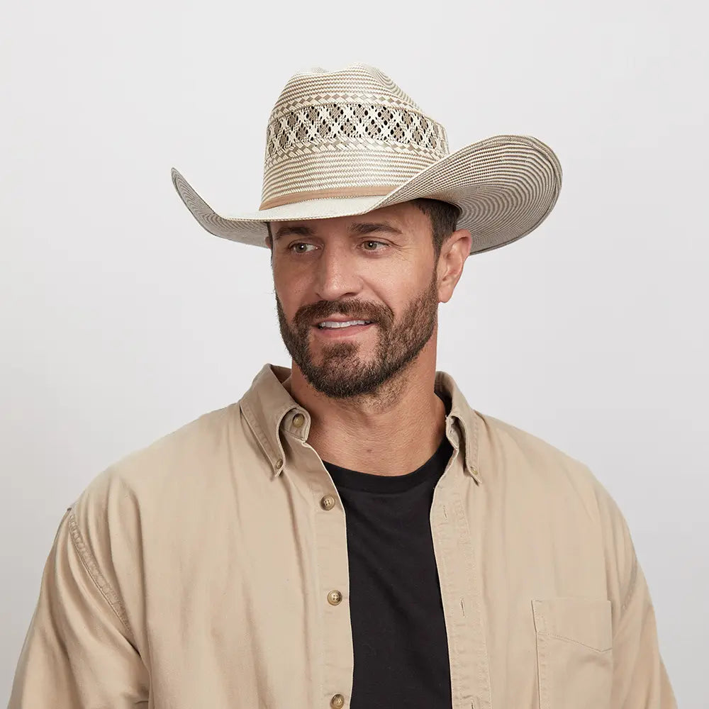 Waco | Mens Shantung Straw Cowboy Hat