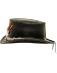 wrath black leather side view