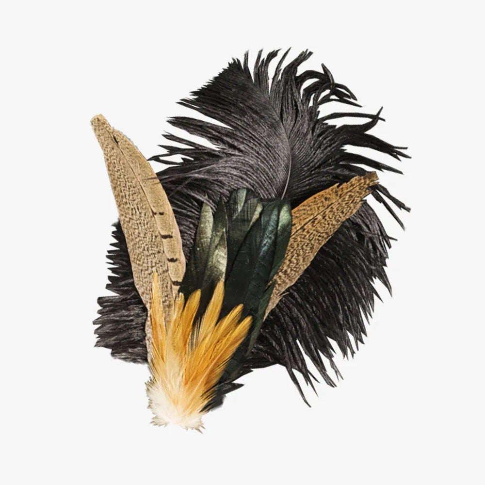 Yahara | Yellow Hat Feather – American Hat Makers