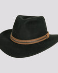 Zion | Mens Crushable Wool Felt Outback Hat