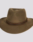 Zion | Mens Crushable Wool Felt Outback Hat