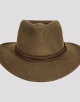 Zion | Womens Crushable Wool Felt Outback Hat