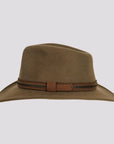 Zion | Mens Crushable Wool Felt Outback Hat