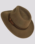 Zion | Womens Crushable Wool Felt Outback Hat