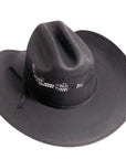 An angled view of women bozeman black cowboy hat