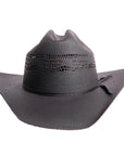 A front view of women bozeman black cowboy hat