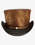 hAtlas | Womens Genuine Leather Top Hat