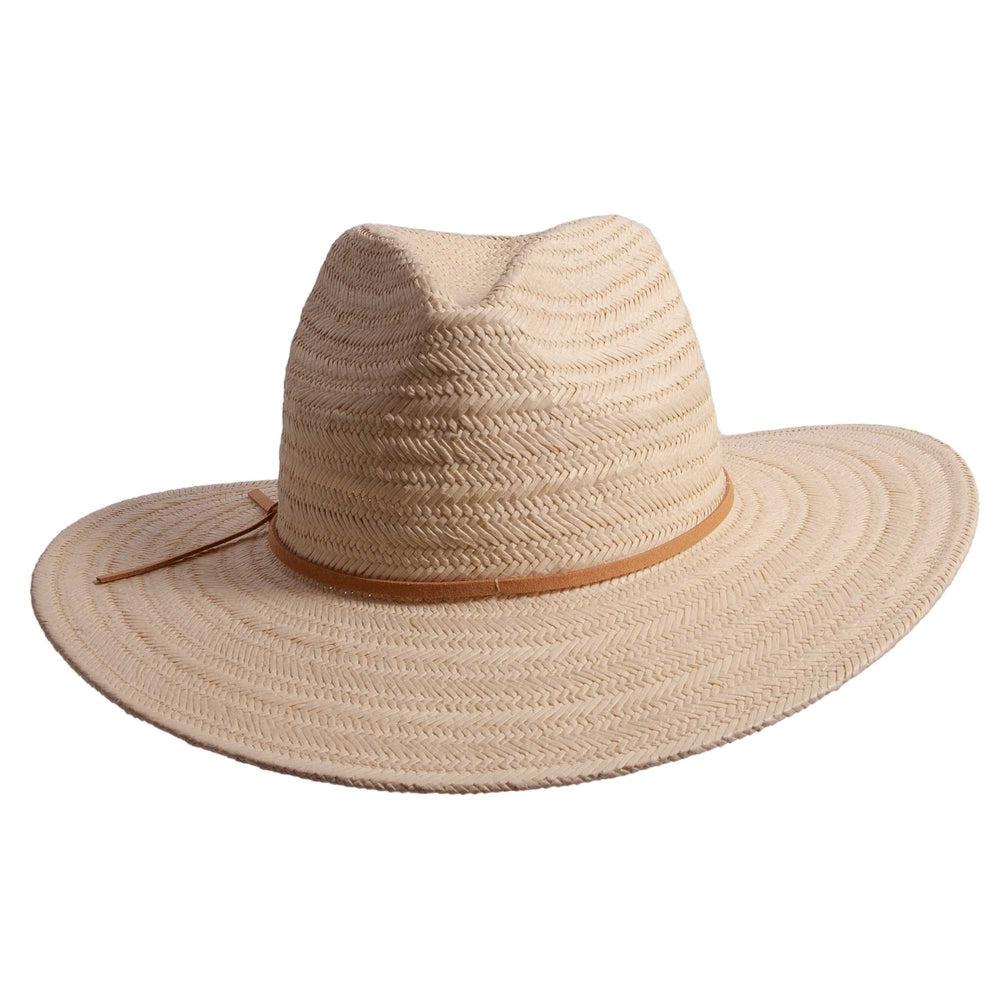 Milan | Womens Straw Fedora Hat by American Hat Makers