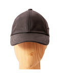 Sidecar | Mens Black Leather Cap