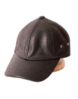 Sidecar | Mens Black Leather Cap