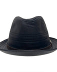 A front view of balboa black hat